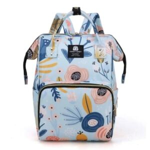 Floral Kids Backpack Diaper Bag
